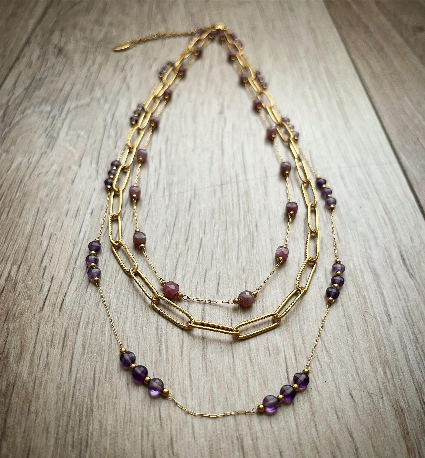 Collier trinité divine 💜