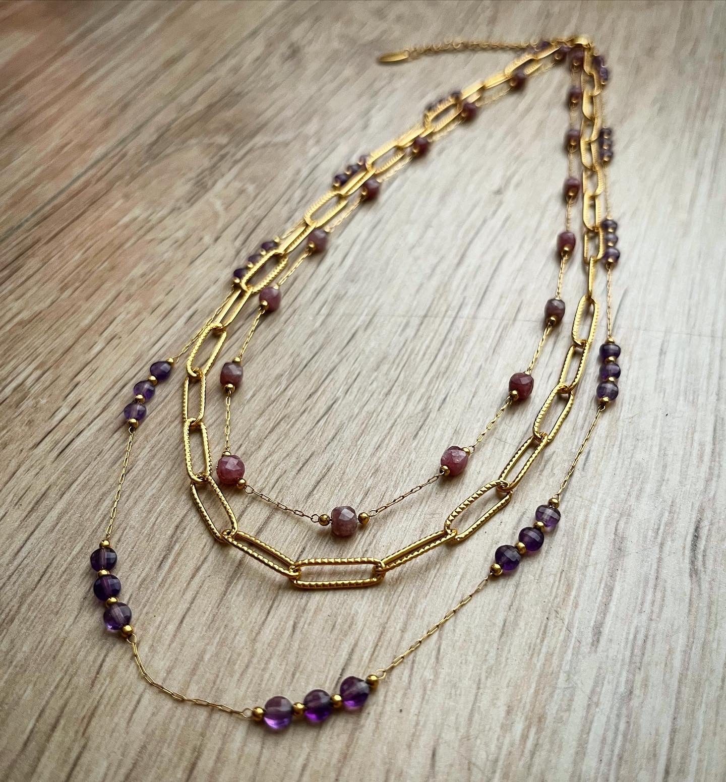 Collier trinité divine 💜