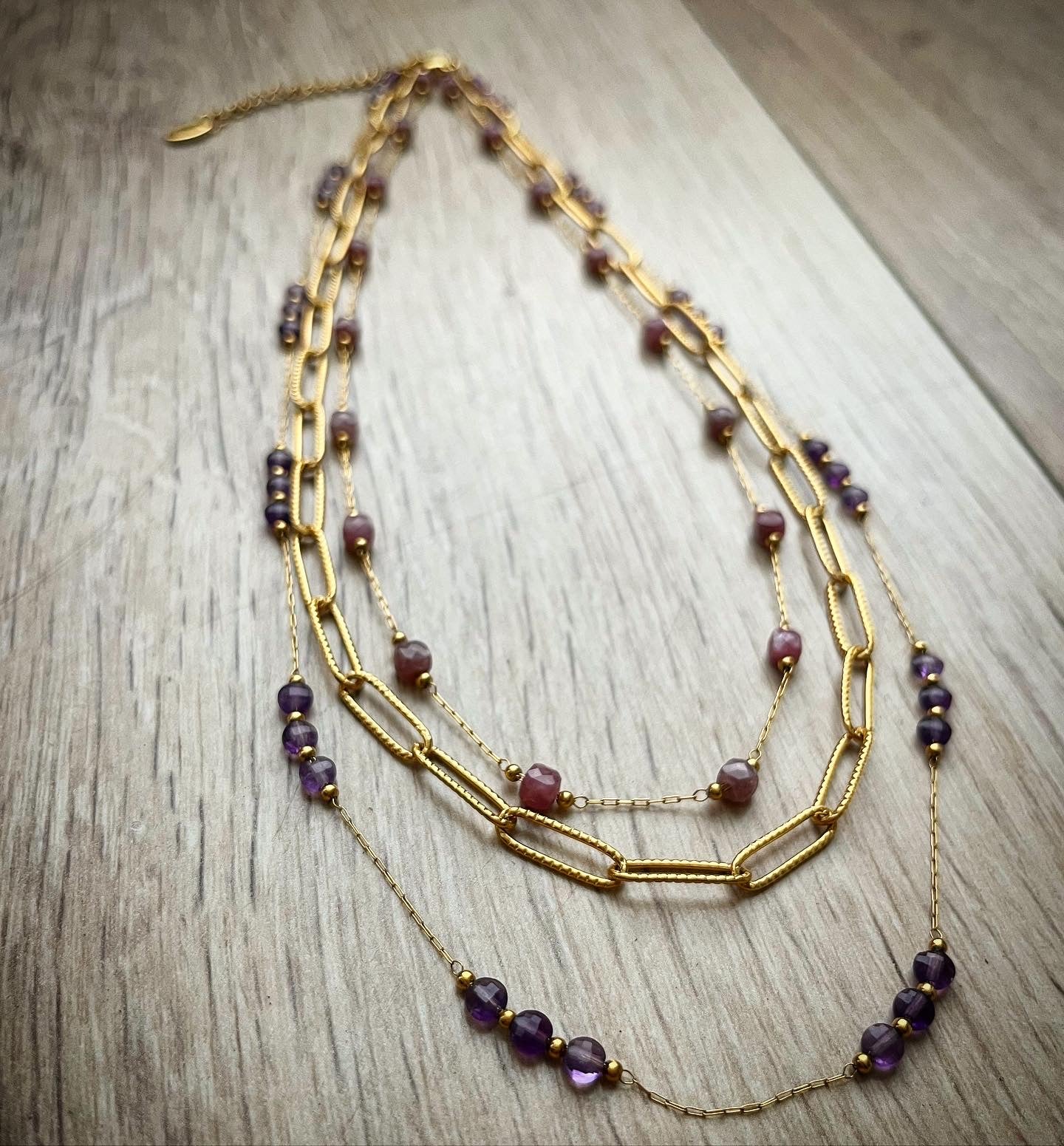 Collier trinité divine 💜