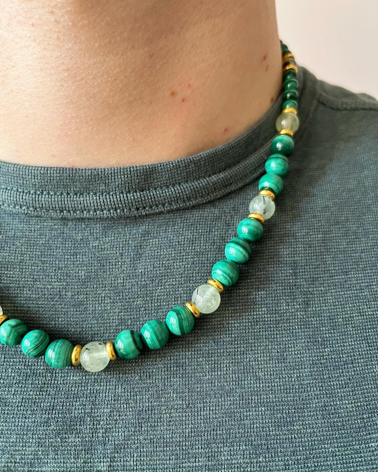 collier masculin Gaïa