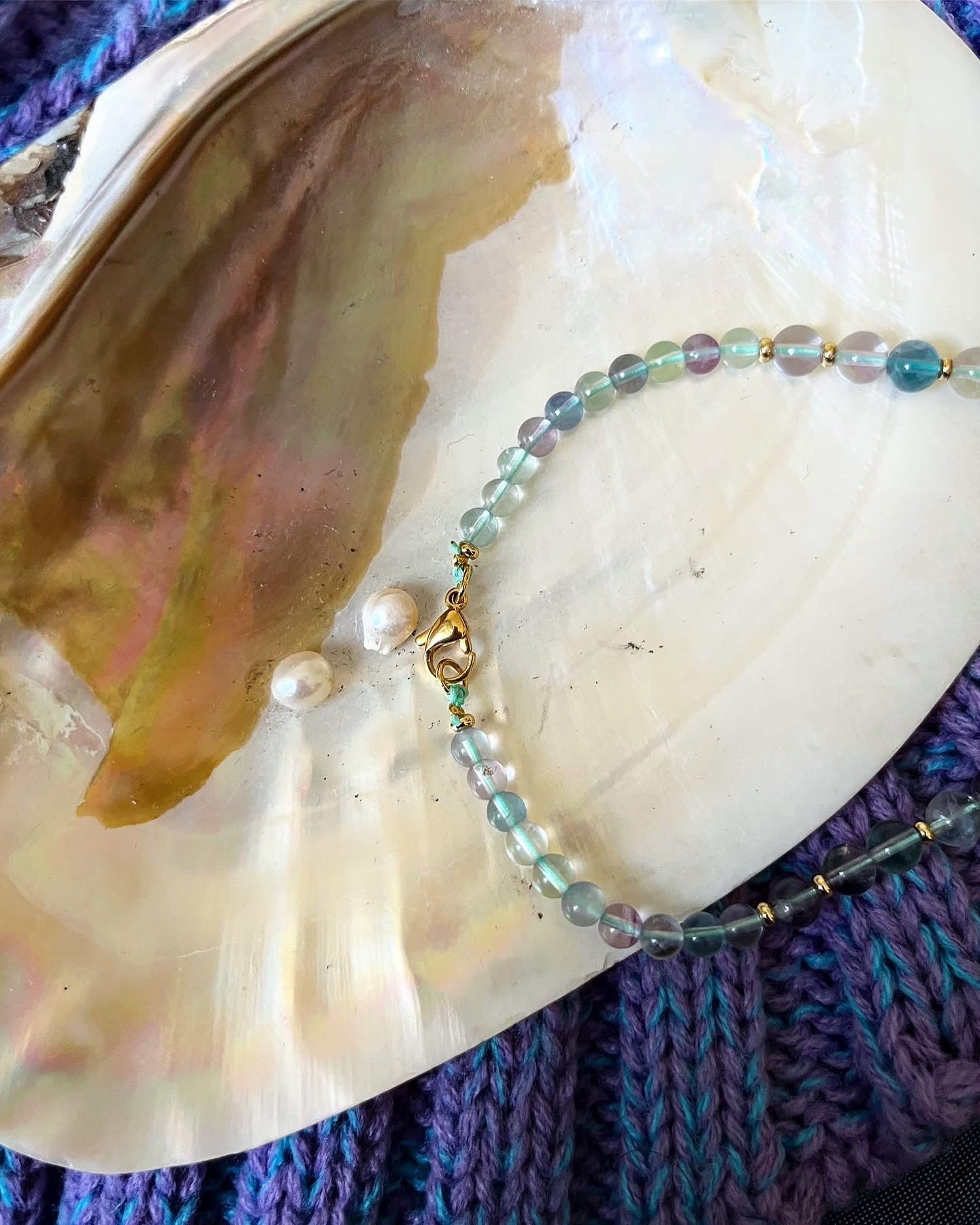 Collier Ariel 💚💜🧜♀️