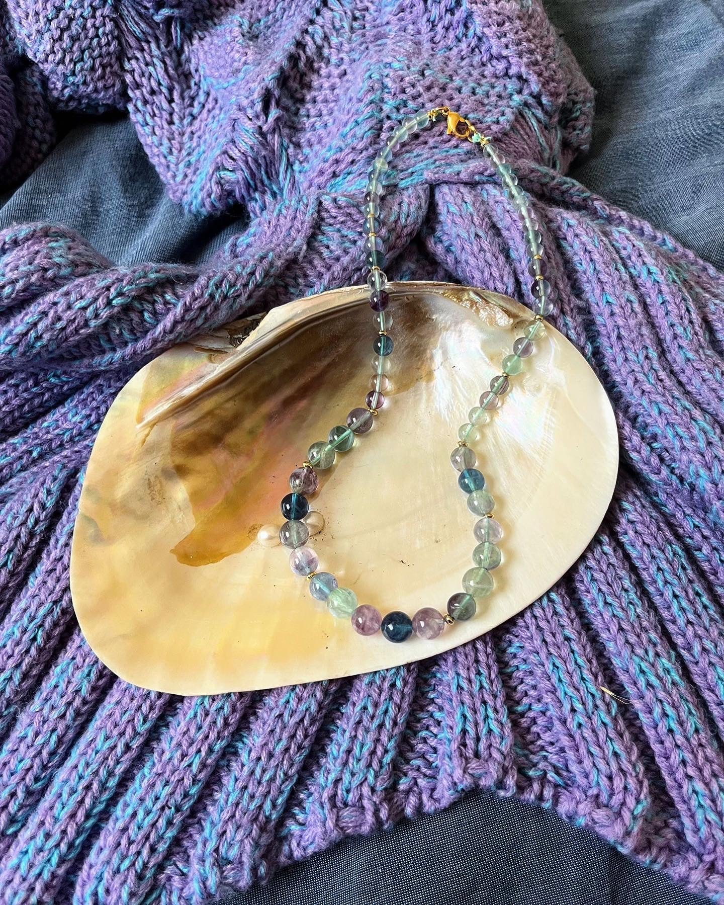 Collier Ariel 💚💜🧜♀️