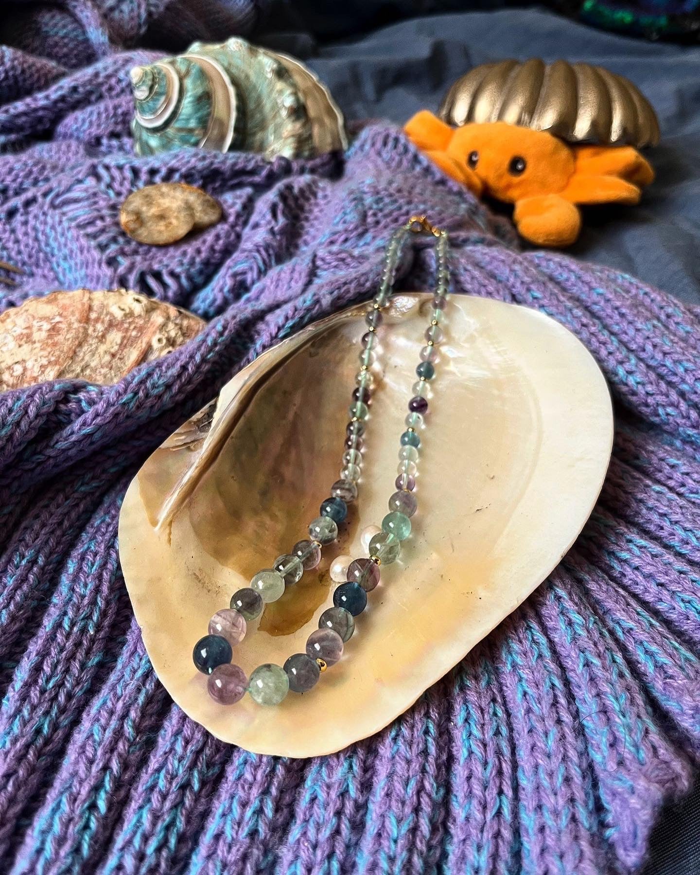 Collier Ariel 💚💜🧜♀️