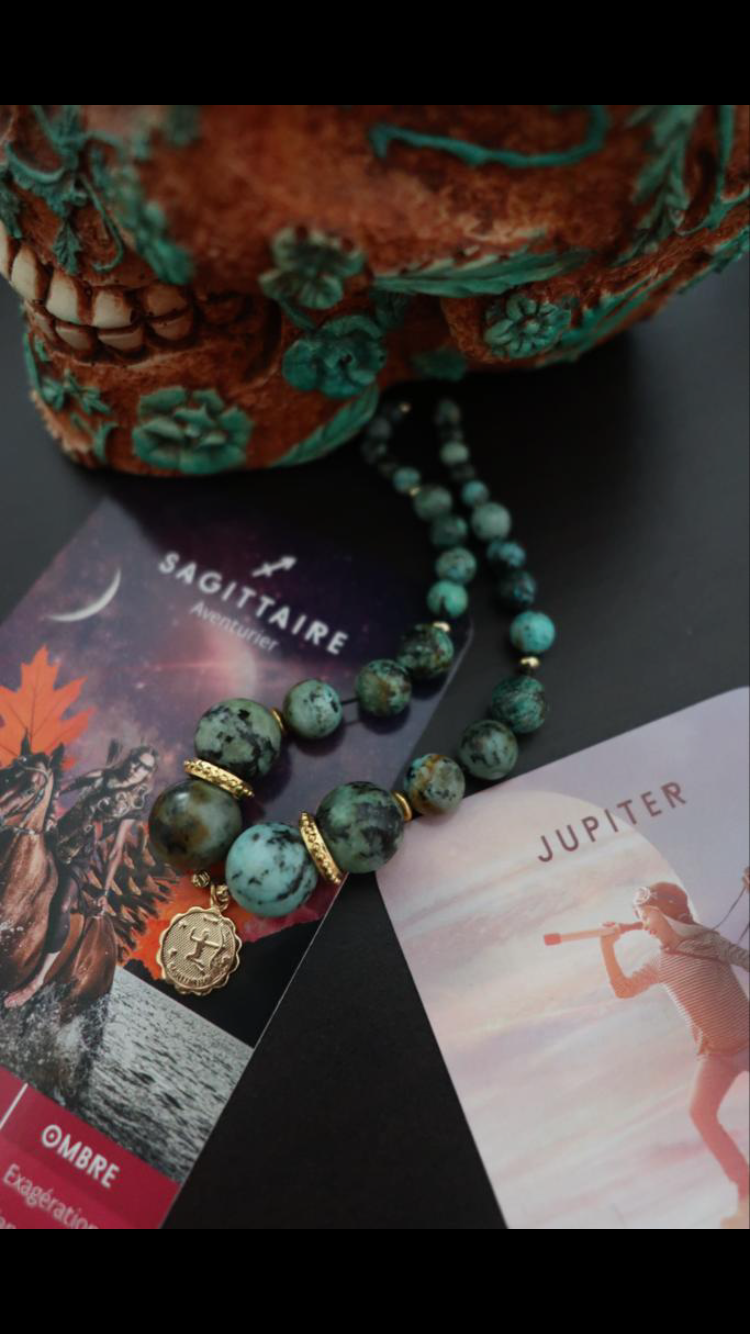collier astro magnétique sagittaire
