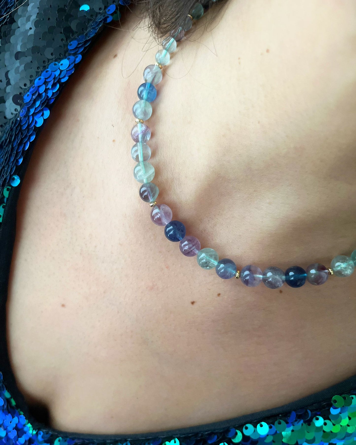 Collier Ariel 💚💜🧜♀️