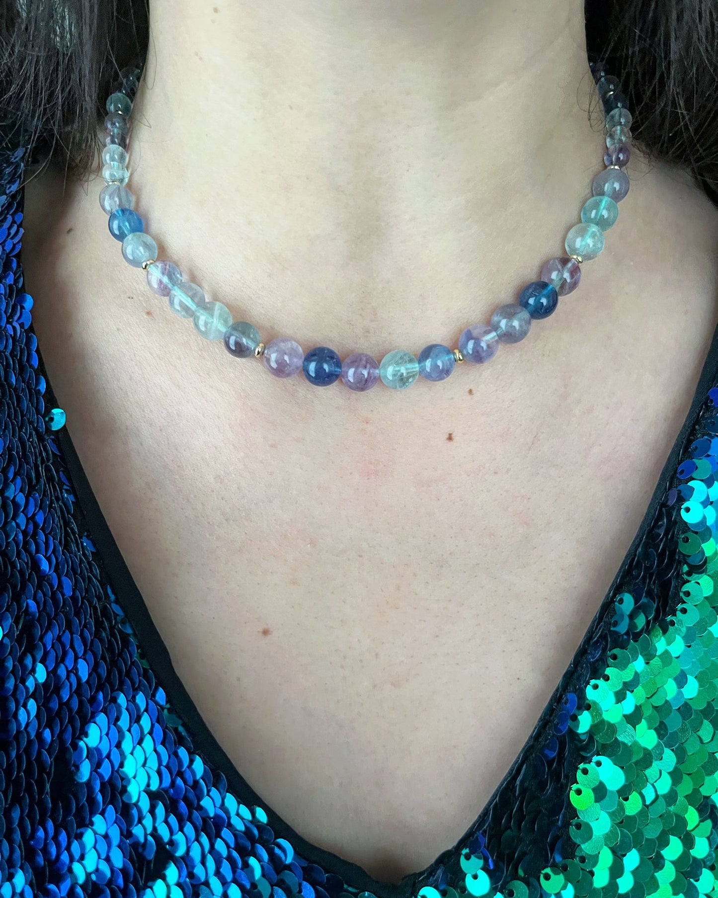 Collier Ariel 💚💜🧜♀️