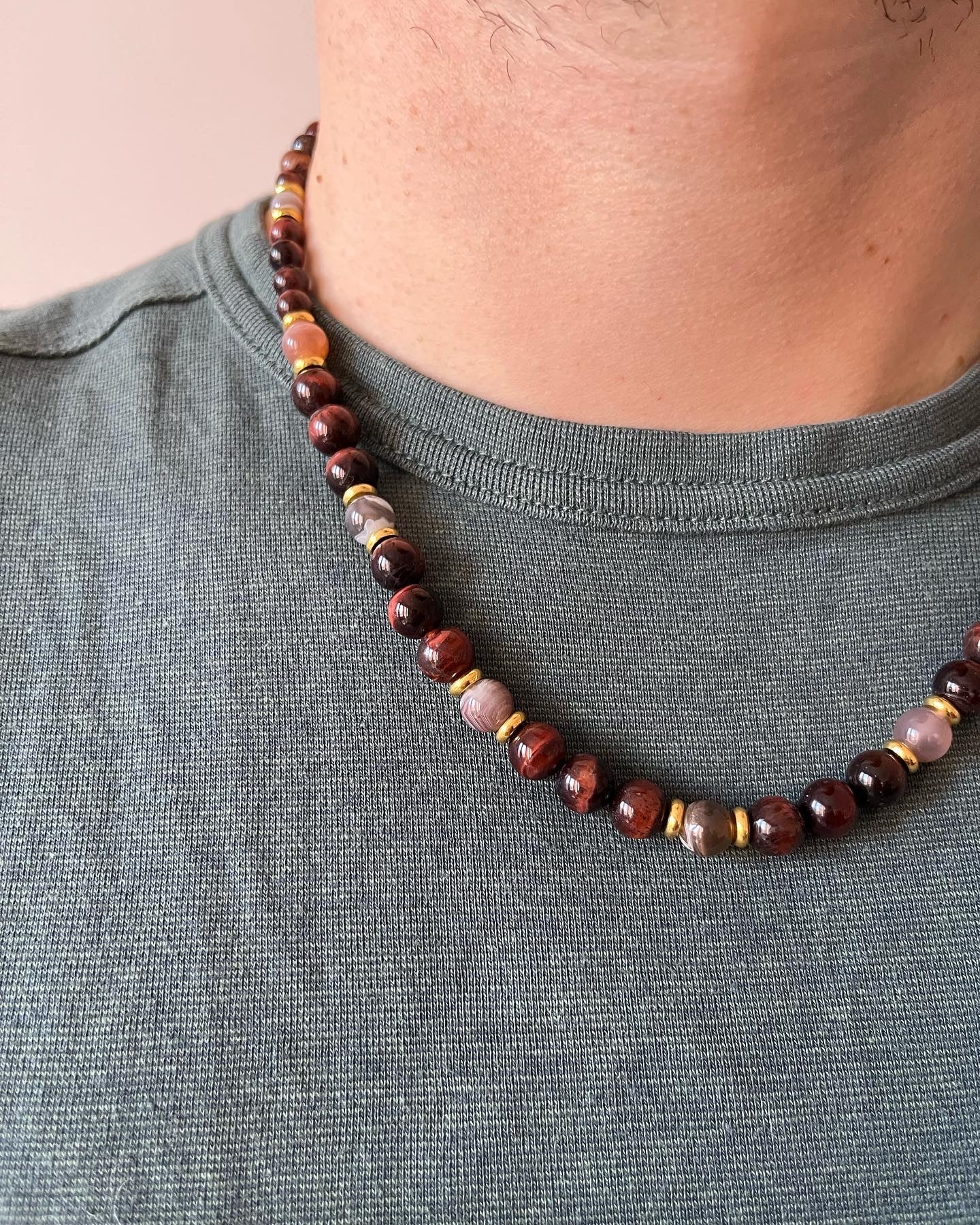 collier masculin Minotaure