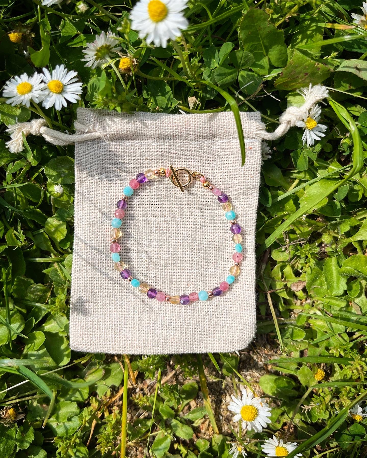 bracelet licorne de printemps 🦄💗