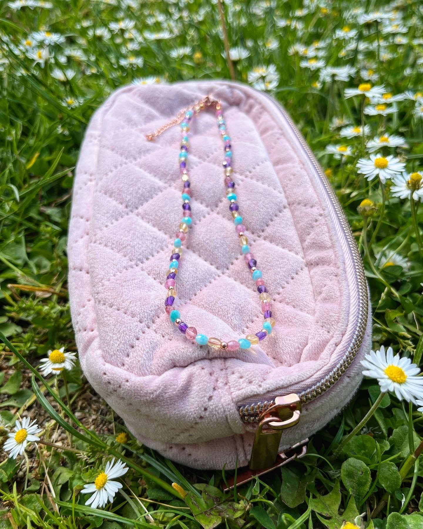 Collier licorne de printemps 🦄💗