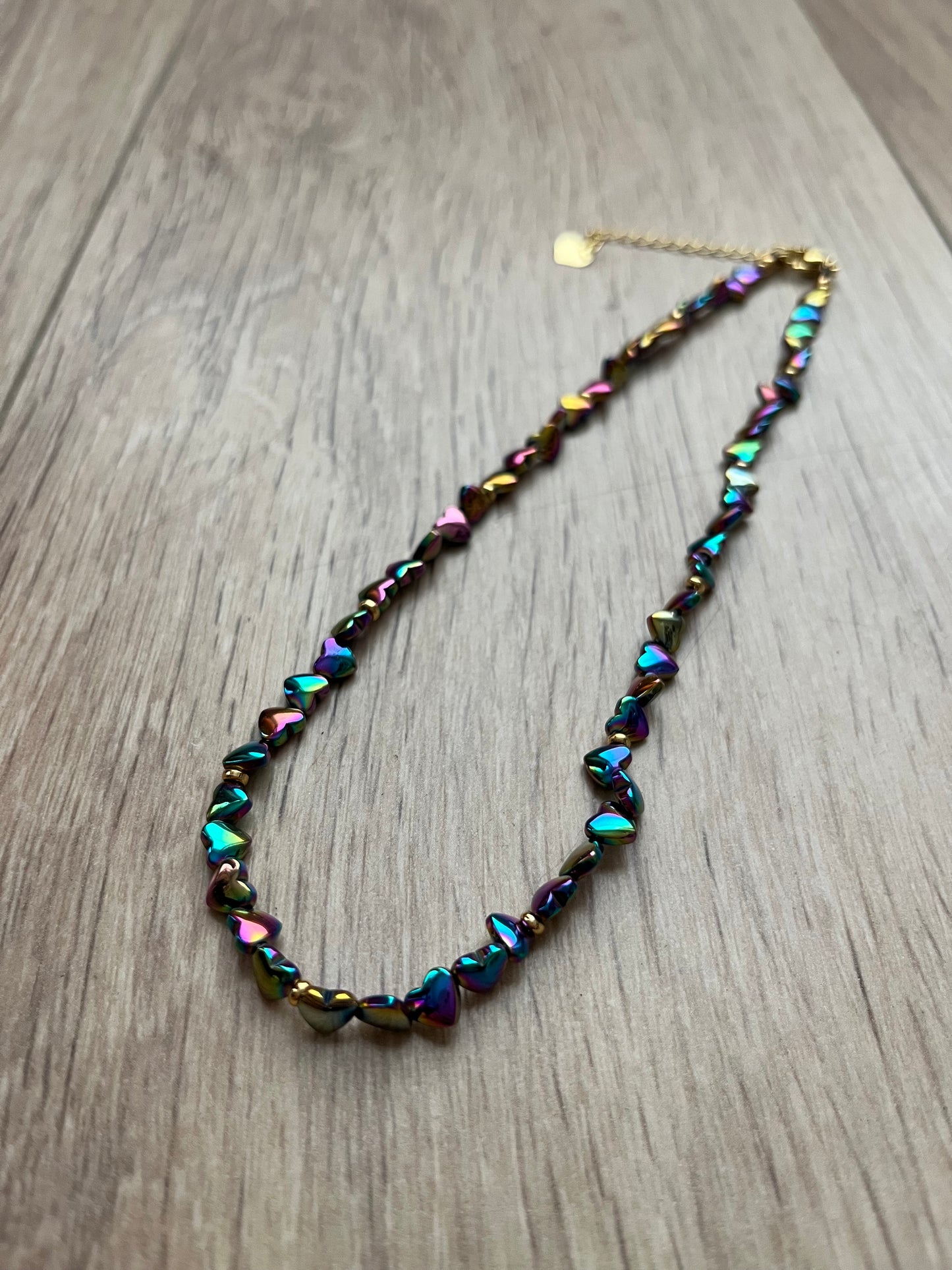 Collier Coeurs 90's 🌈