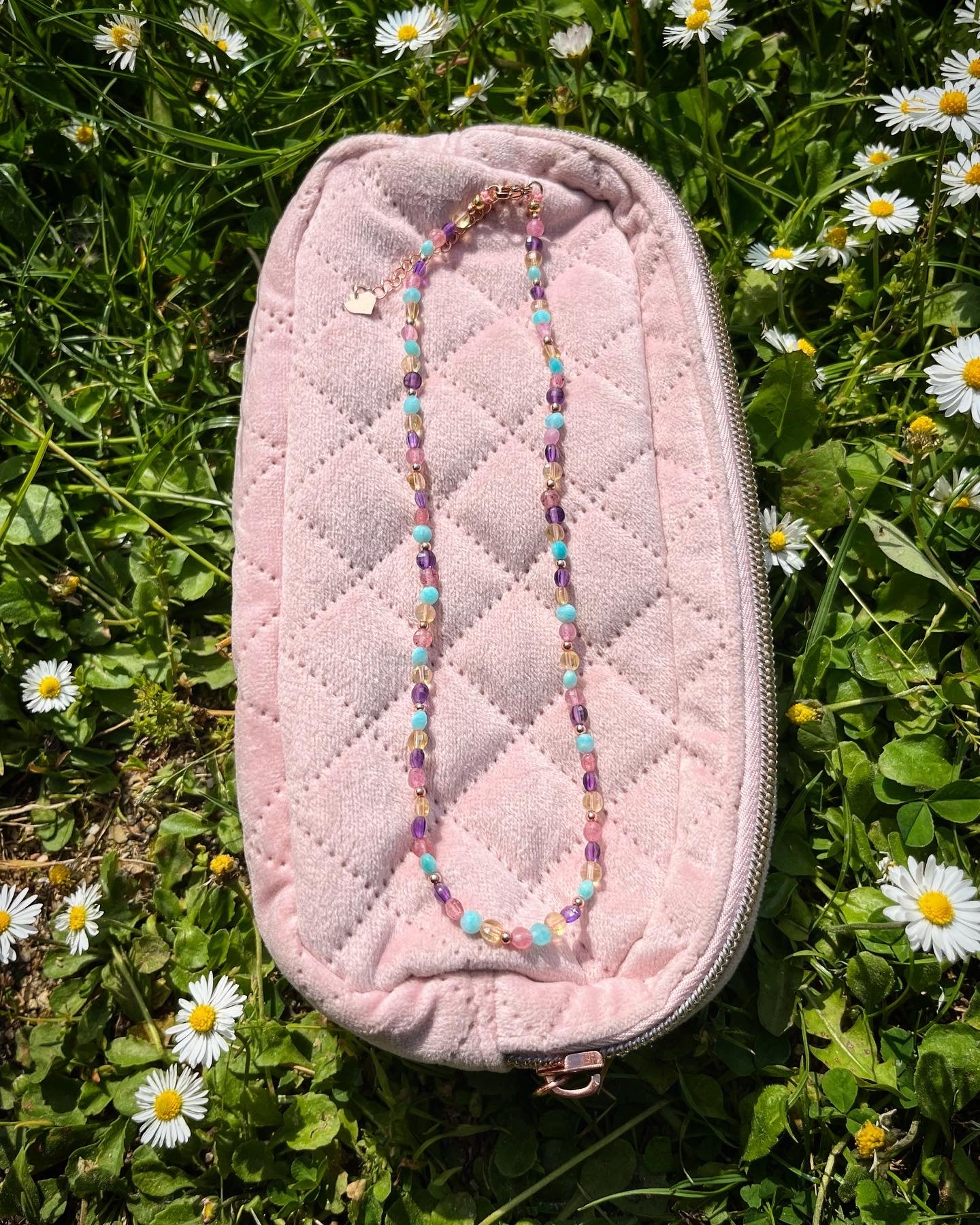 Collier licorne de printemps 🦄💗