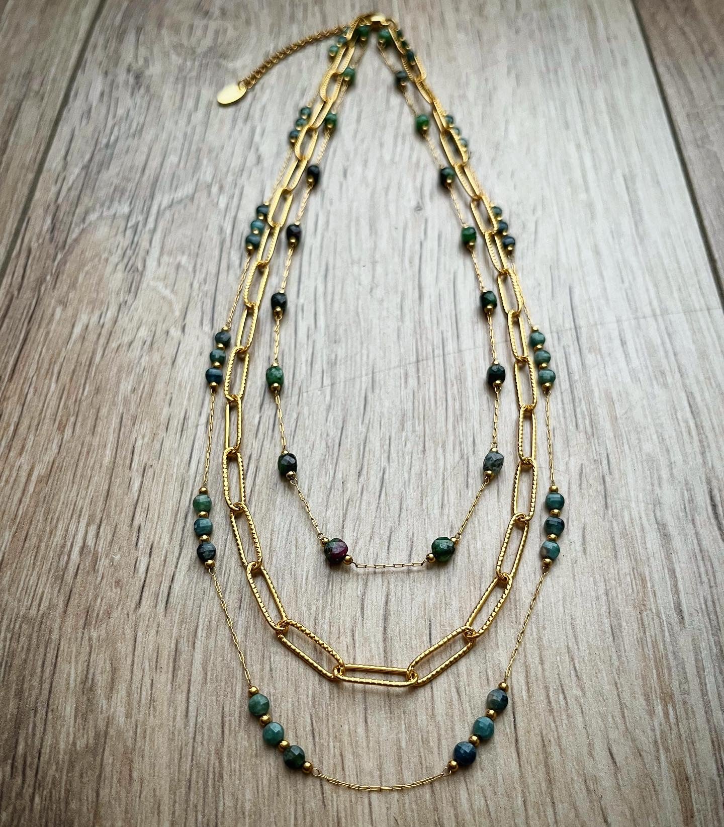 Collier trinité bienveillante 💚