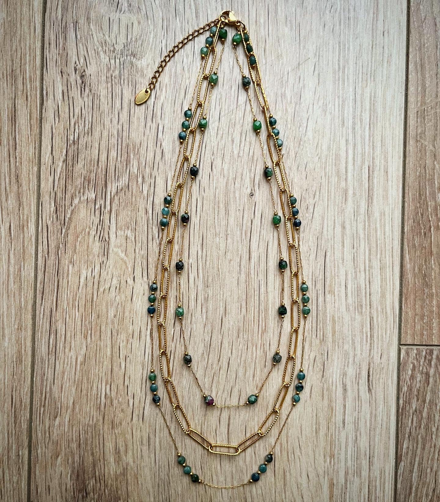 Collier trinité bienveillante 💚