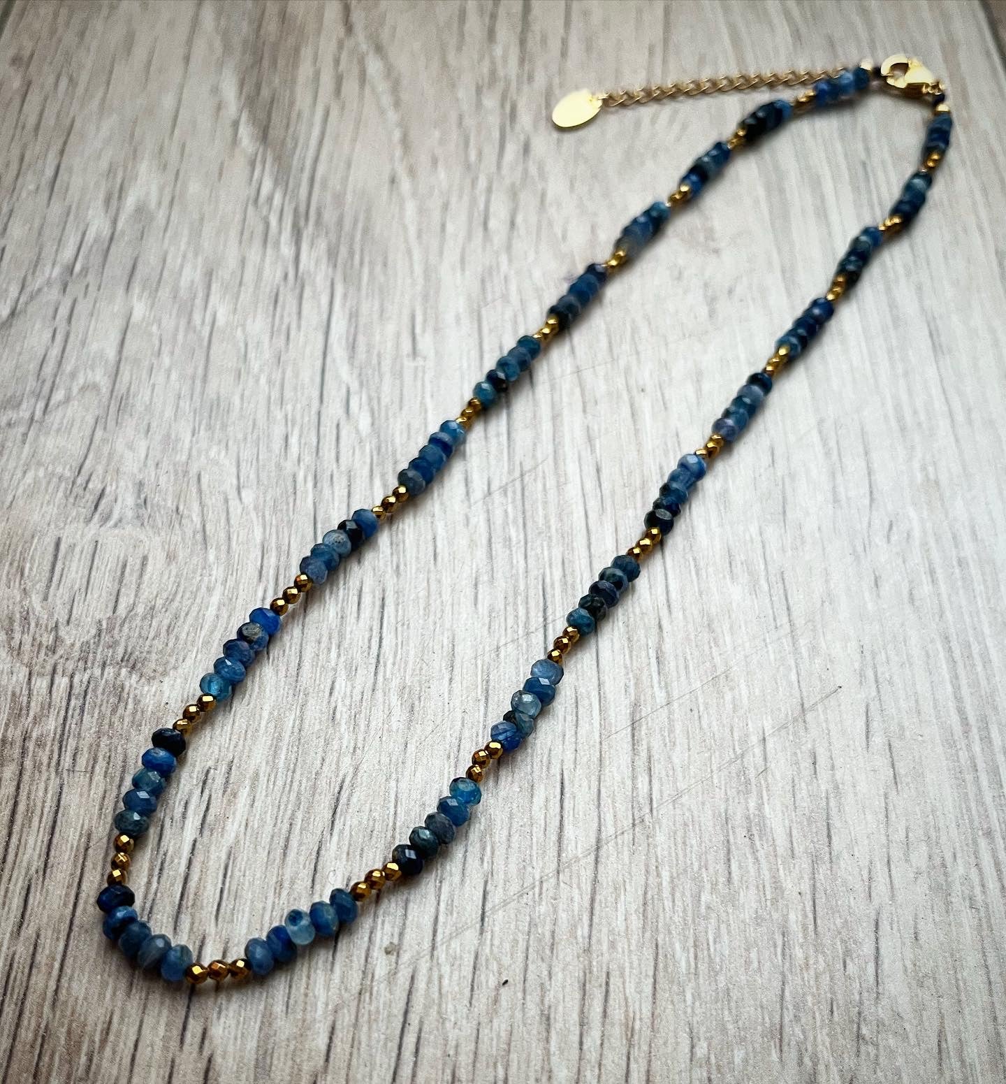 Collier fée bleue 🧚🏻‍♀️