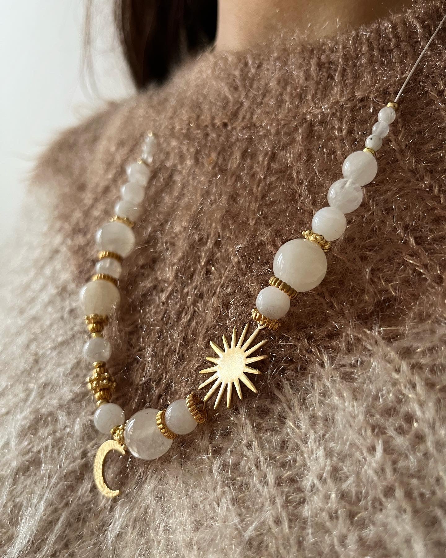 collier Apollon et Artémis ☀️🌙