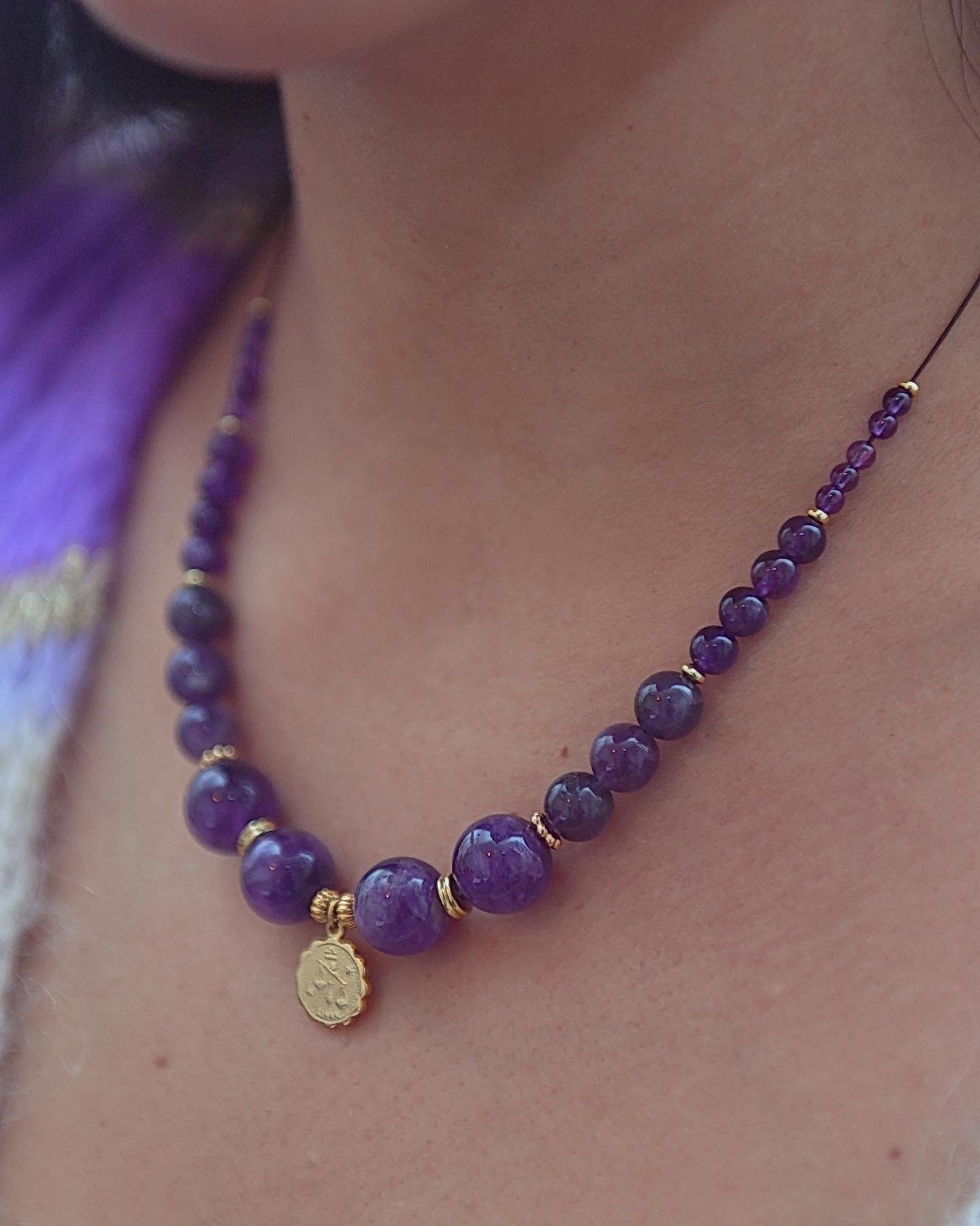 Collier astro magnétique lâcher prise 💜🌕