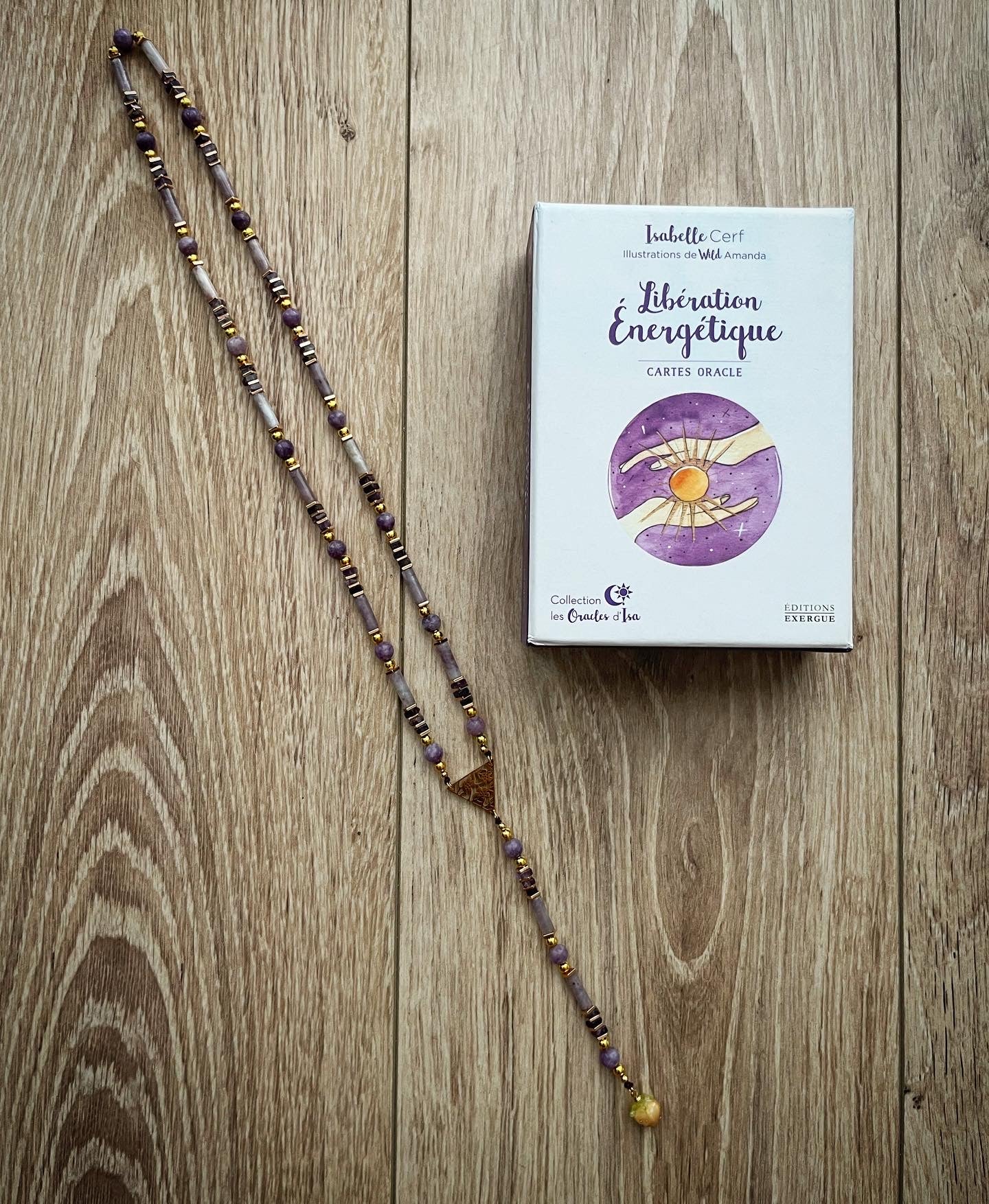 collier Libération énergétique 🌸💜