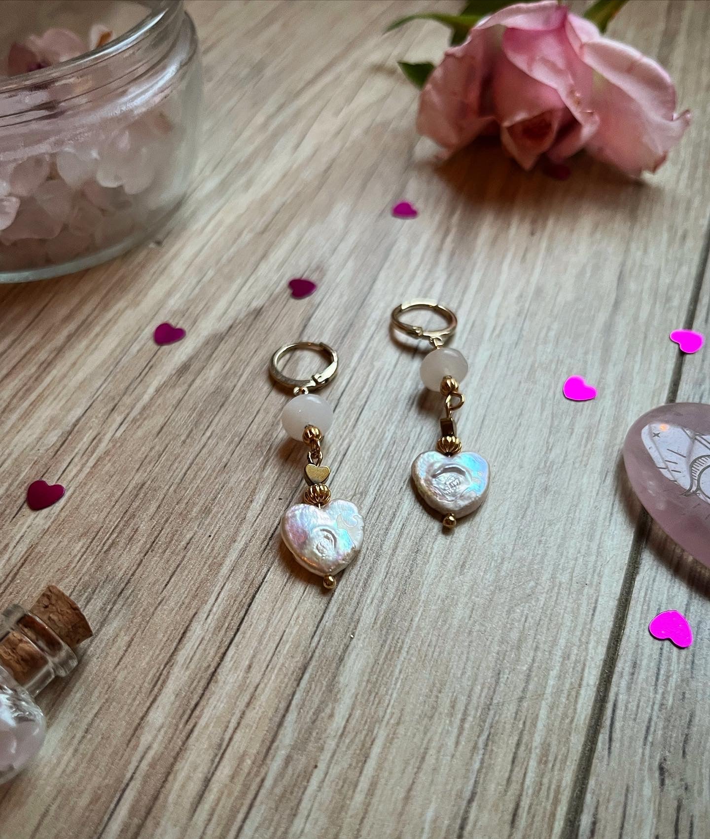 Boucles d’oreilles princesse Valentine 💕✨