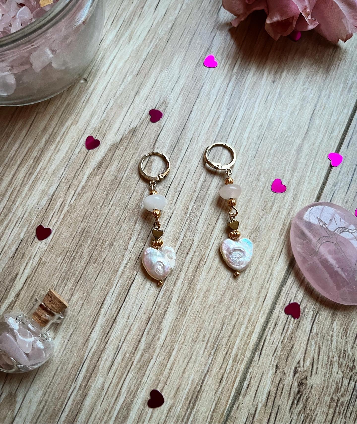 Boucles d’oreilles princesse Valentine 💕✨