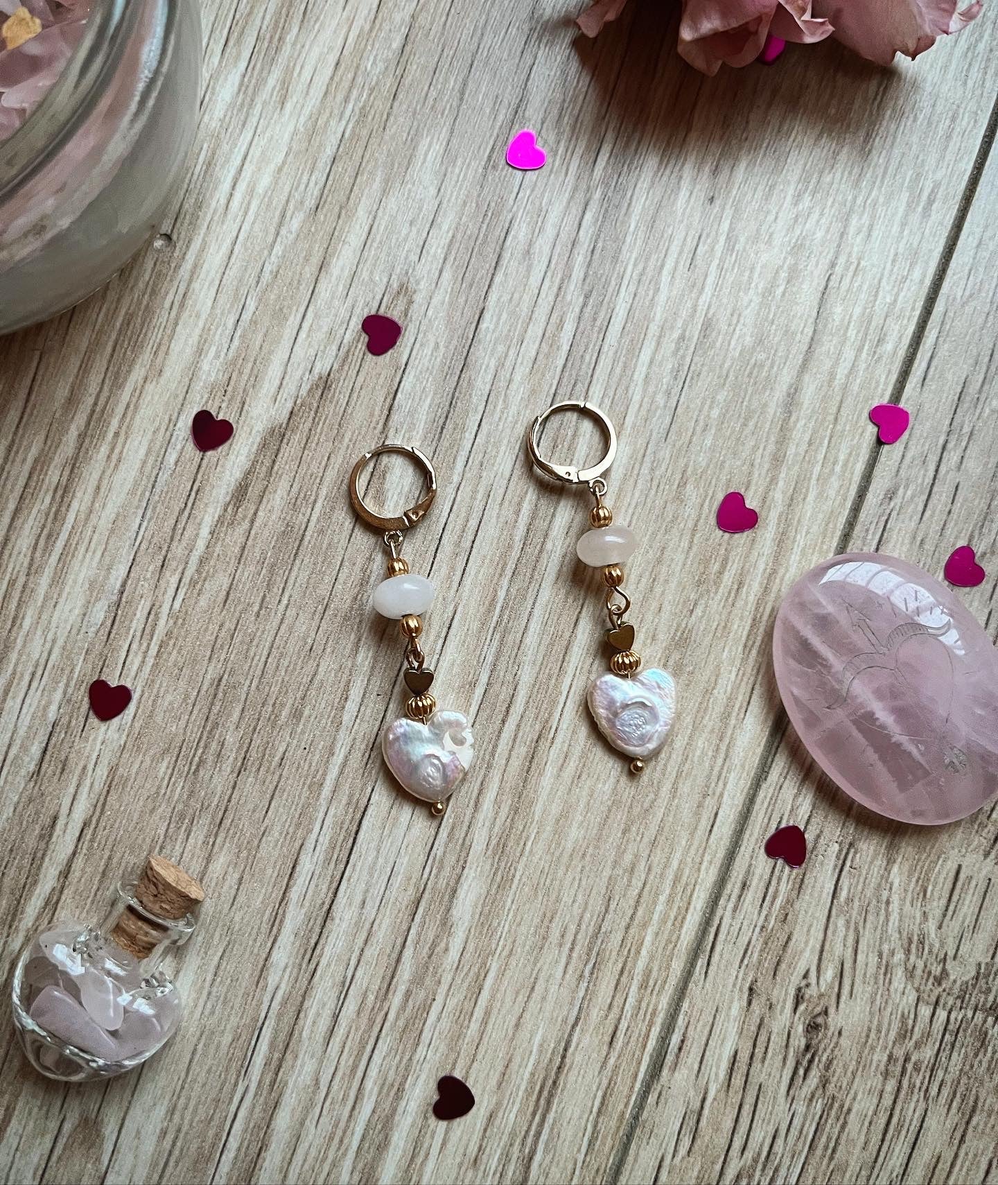 Boucles d’oreilles princesse Valentine 💕✨