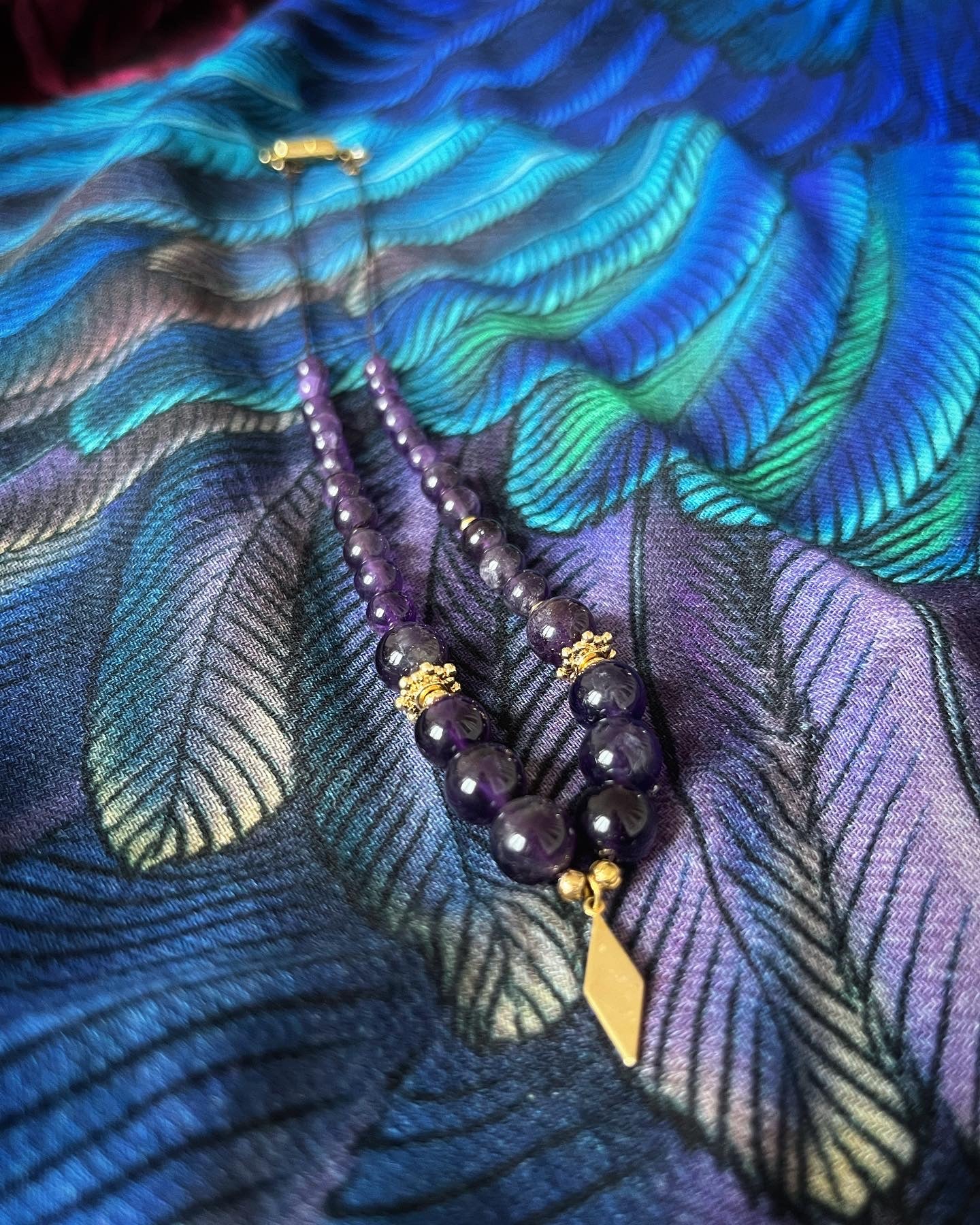 collier Néfertiti en Améthyste 💜