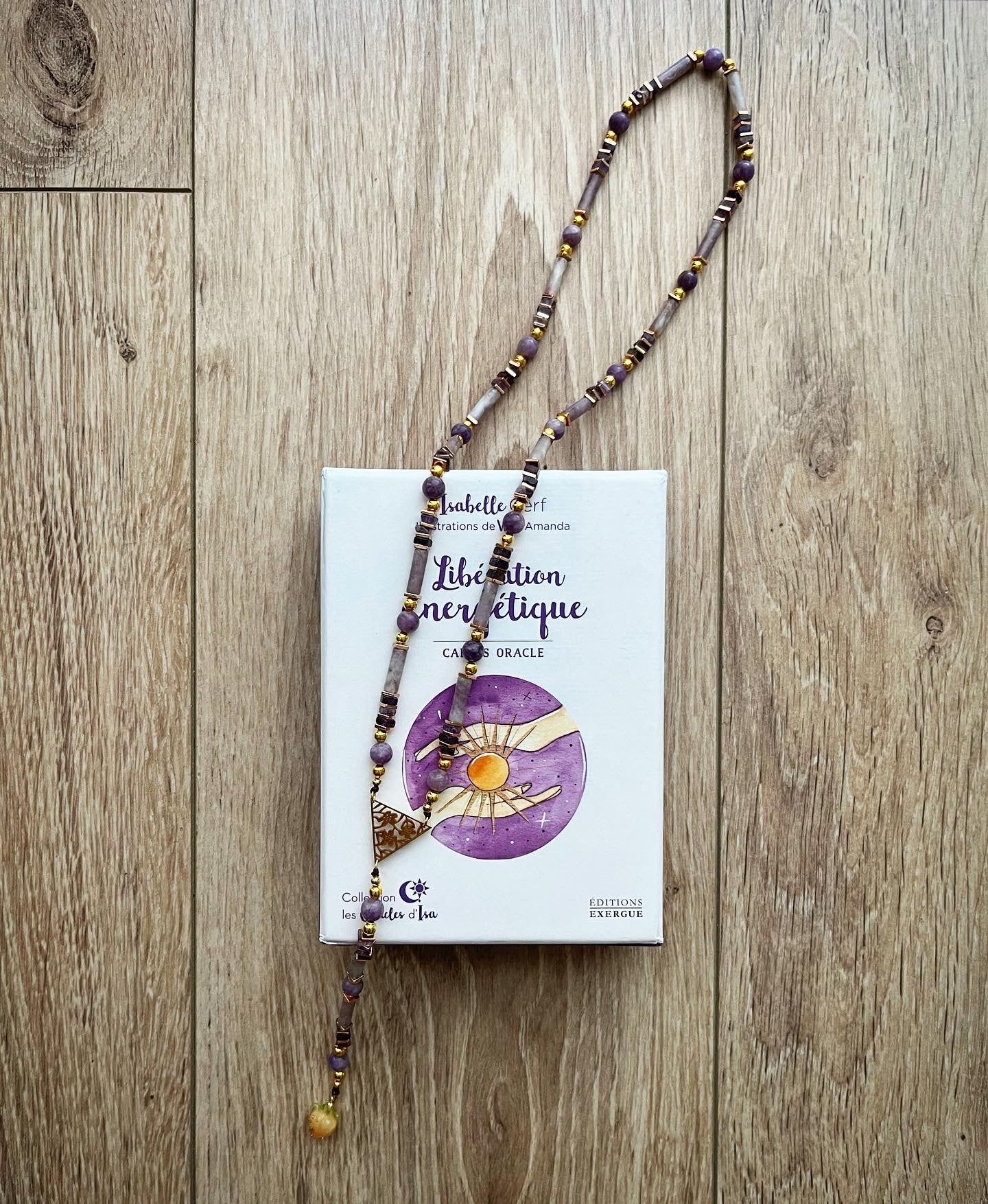 collier Libération énergétique 🌸💜