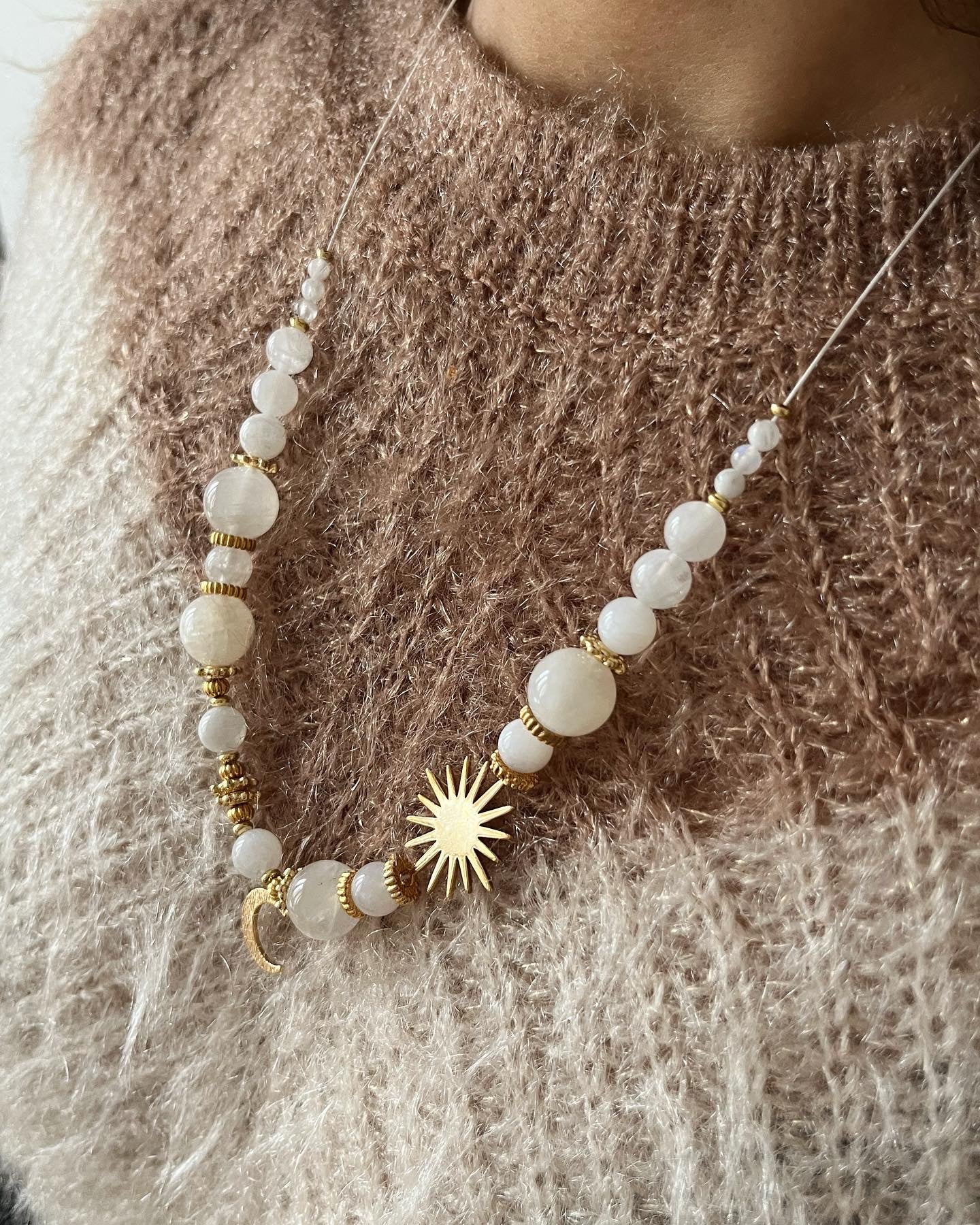 collier Apollon et Artémis ☀️🌙