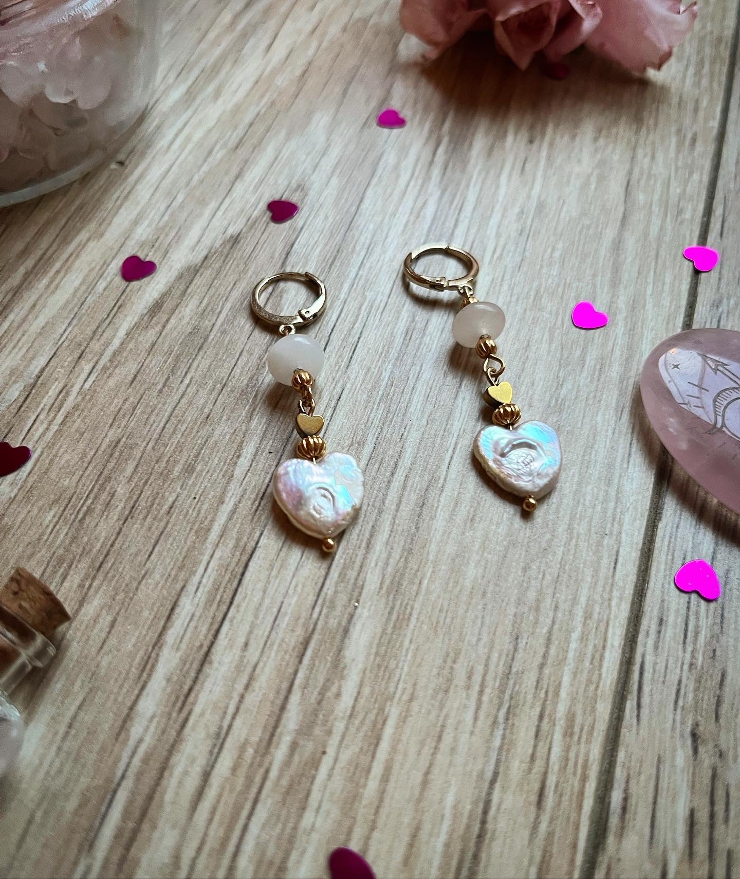 Boucles d’oreilles princesse Valentine 💕✨