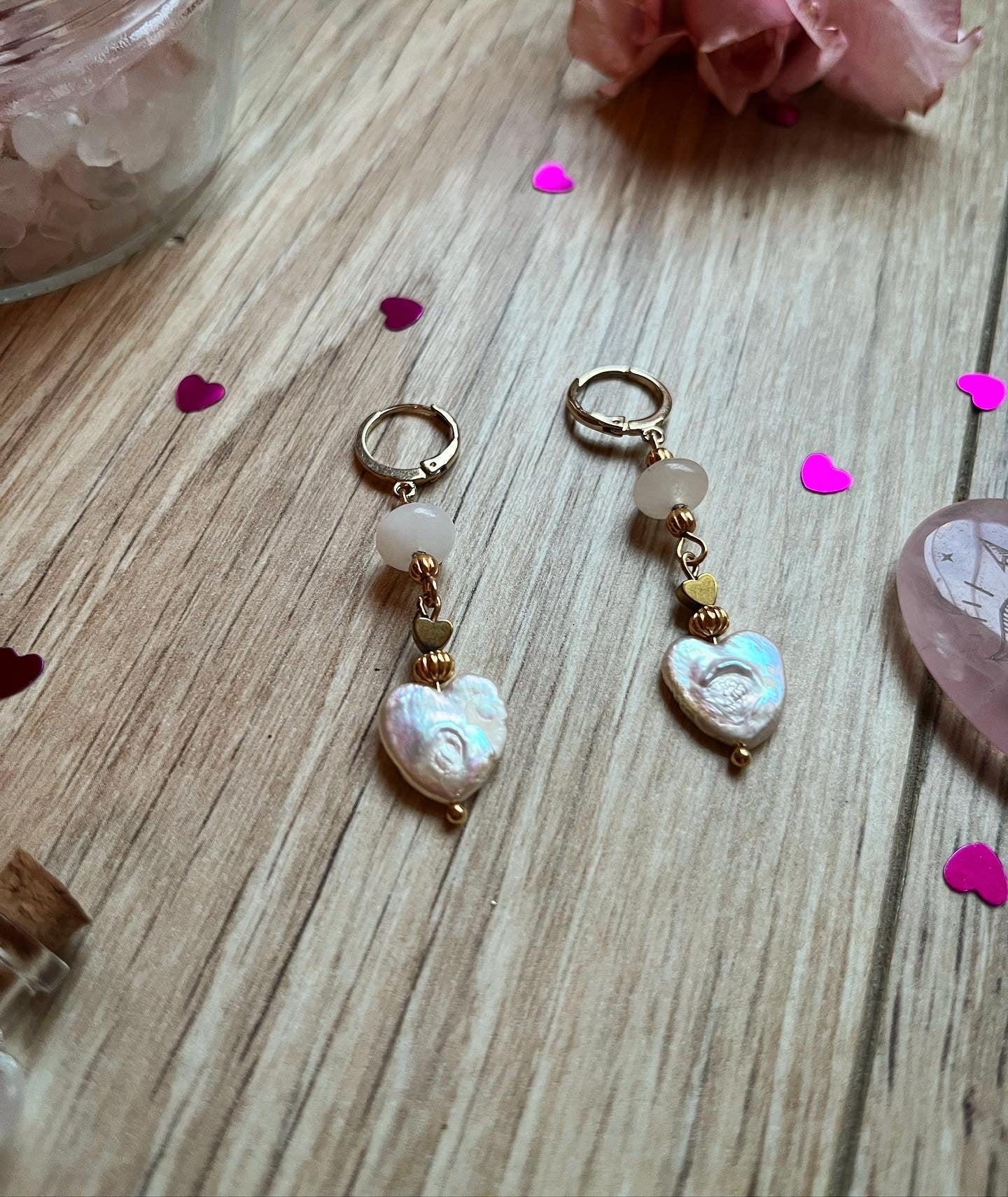 Boucles d’oreilles princesse Valentine 💕✨